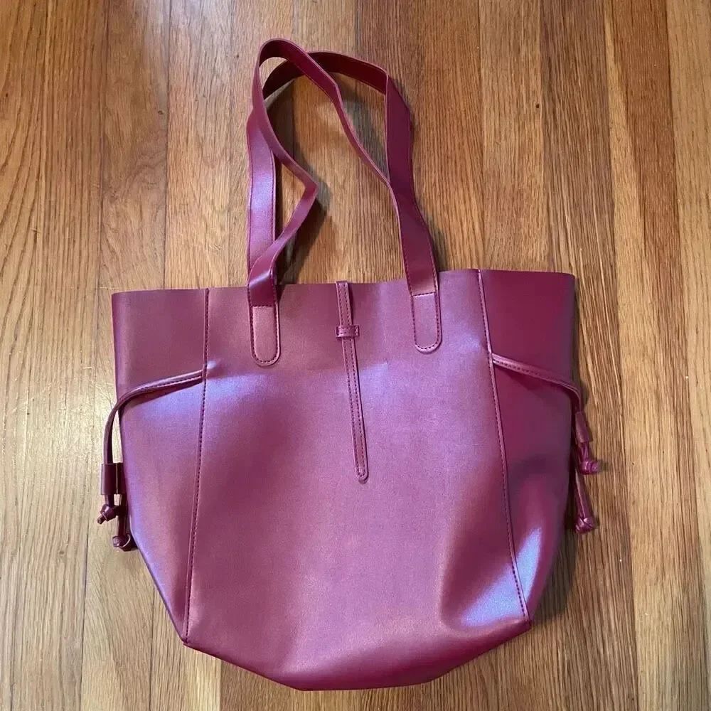 NO BRAND | burgundy laptop/tote bag NEW